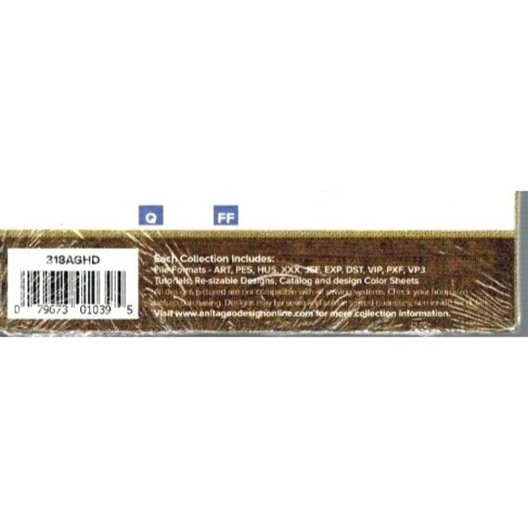 Anita Goodesign Wave Quilt Mix & Match Quilting Collection CD-ROM Embroidery - Picture 7 of 8